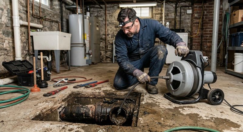 Clogged Drain Repair Service